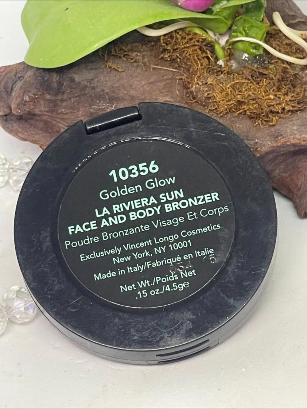 Vincent Longo La Riviera Sun Face & Body Bronzer - Golden Glow - .15 oz - New